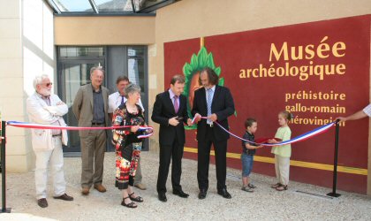 inauguration du musée de Martizay le 8 juillet 2009